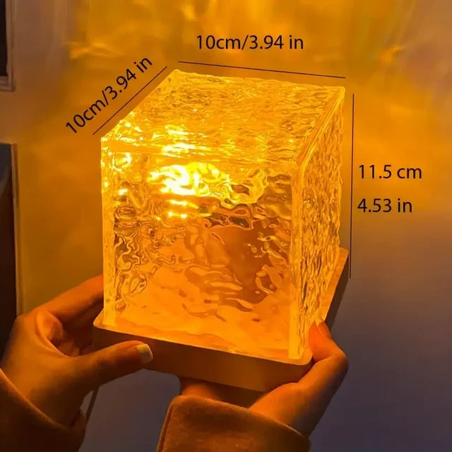 Ocean Glow Night Lamp with Remote 🌊✨| Northern Lights for Room, Lobby, Bathroom