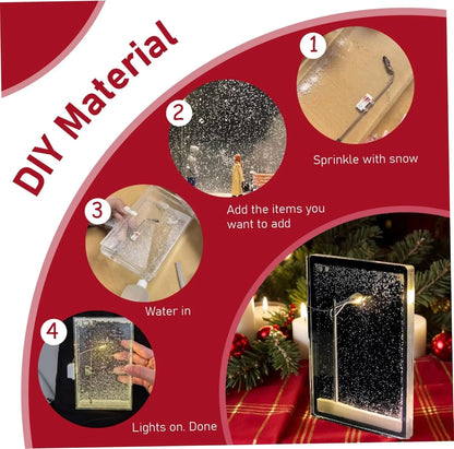 🌟 Romantic Snowy Night Lamp – The Perfect Valentine’s Day Gift! 💝