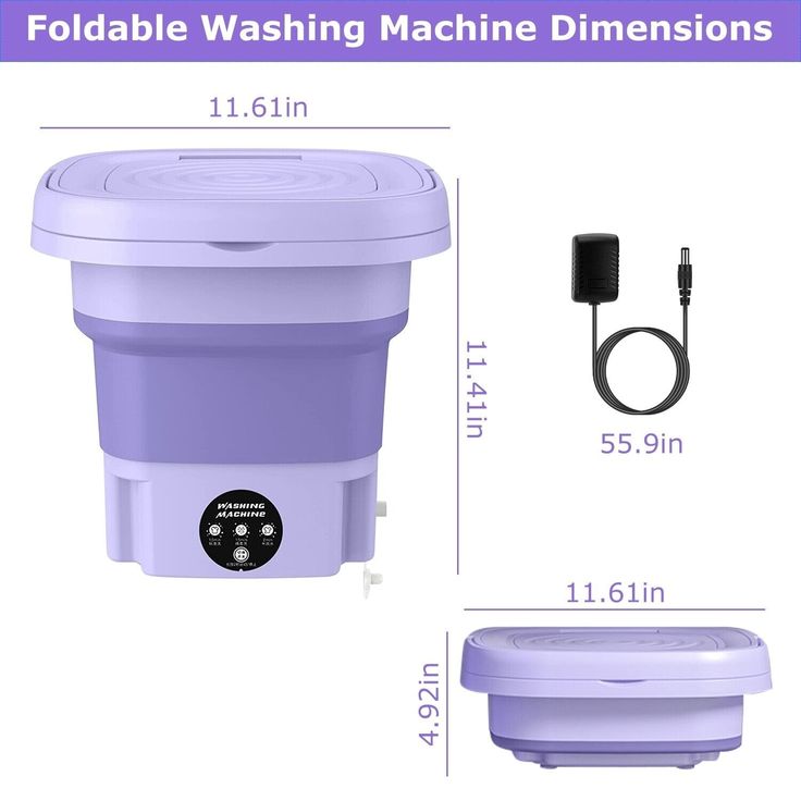 Automatic Mini Washing Machine™ with Spinner and Dryer for Mini Clothes
