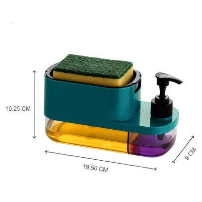 3 In 1 Soap Dispenser for Kitchen - WOMENS FIRST CHOICE 😍