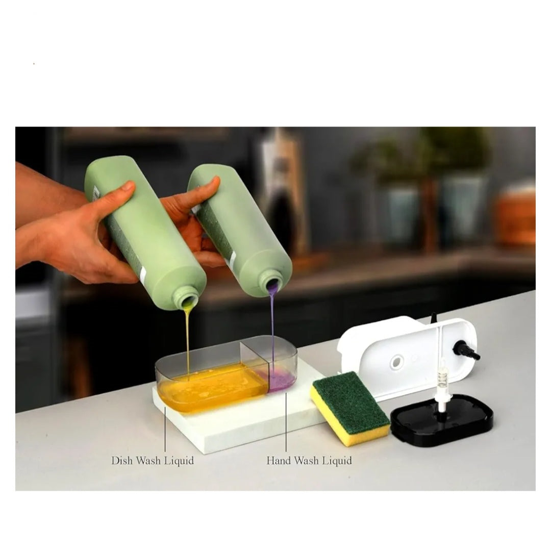 3 In 1 Soap Dispenser for Kitchen - WOMENS FIRST CHOICE 😍