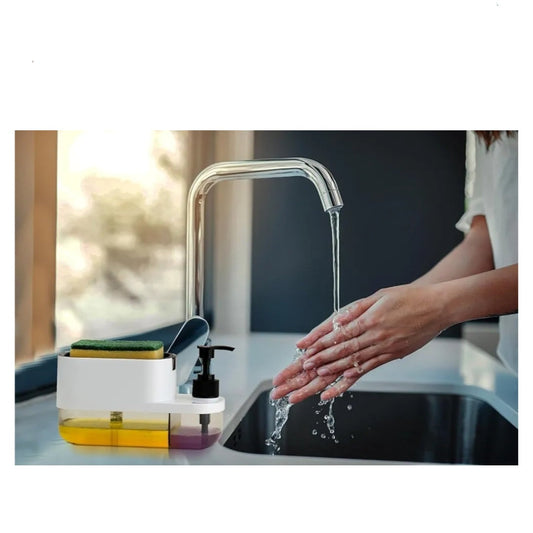 3 In 1 Soap Dispenser for Kitchen - WOMENS FIRST CHOICE 😍