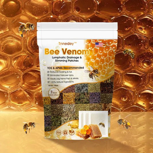 Bee Venom Lymphatic Drainage & Slimming Foot Patches🌿👣 [Pack of 10]