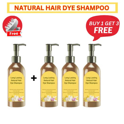 ✨Japanese Long Lasting Natural Hair Dye Shampoo 🔥 Buy 1 Get 3 Free 🔥