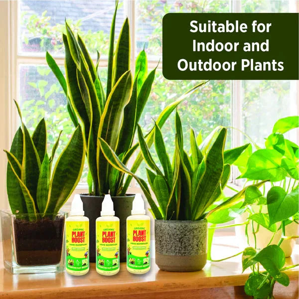 Liquid Fertiliser for Indoor & Outdoor | Pack of 4 (Each 100ml)