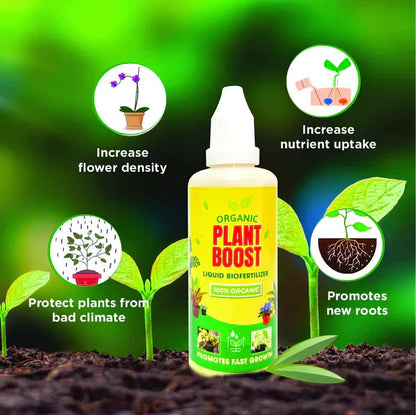 Liquid Fertiliser for Indoor & Outdoor | Pack of 4 (Each 100ml)