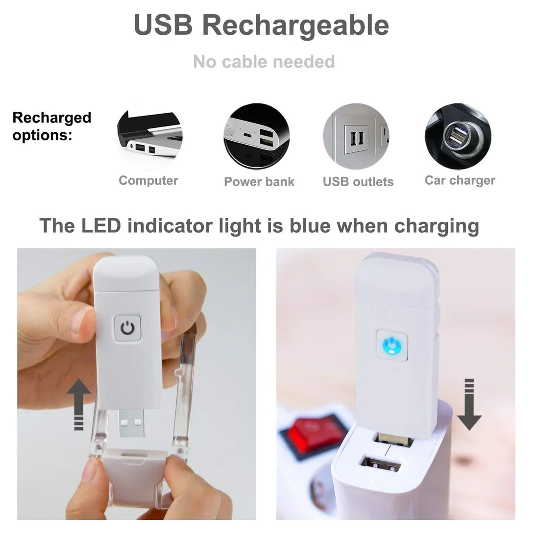 Rechargeable Book Reading Light 📖💡