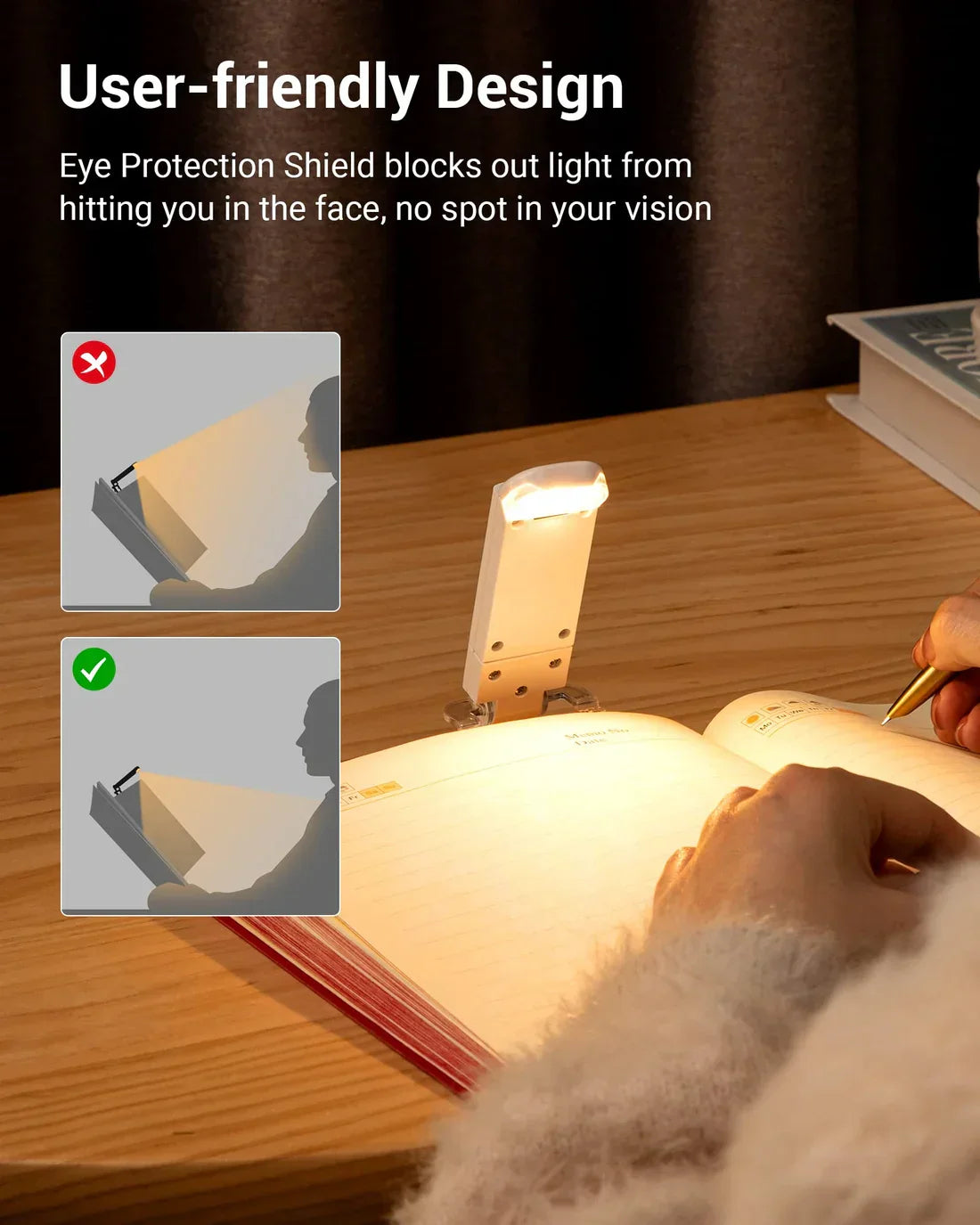 Rechargeable Book Reading Light 📖💡