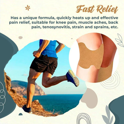 Ayurvedic Knee Pain Relief Patch Kit (Pack of 10) 🌱