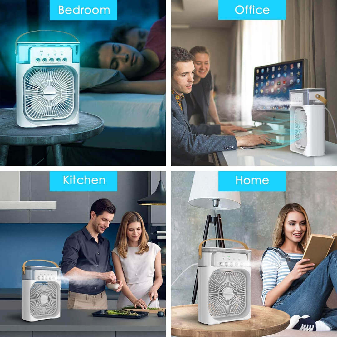 FrostFlow™️- Compact & Powerful Portable Air Cooler ❄️