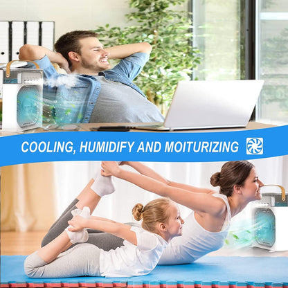 FrostFlow™️- Compact & Powerful Portable Air Cooler ❄️