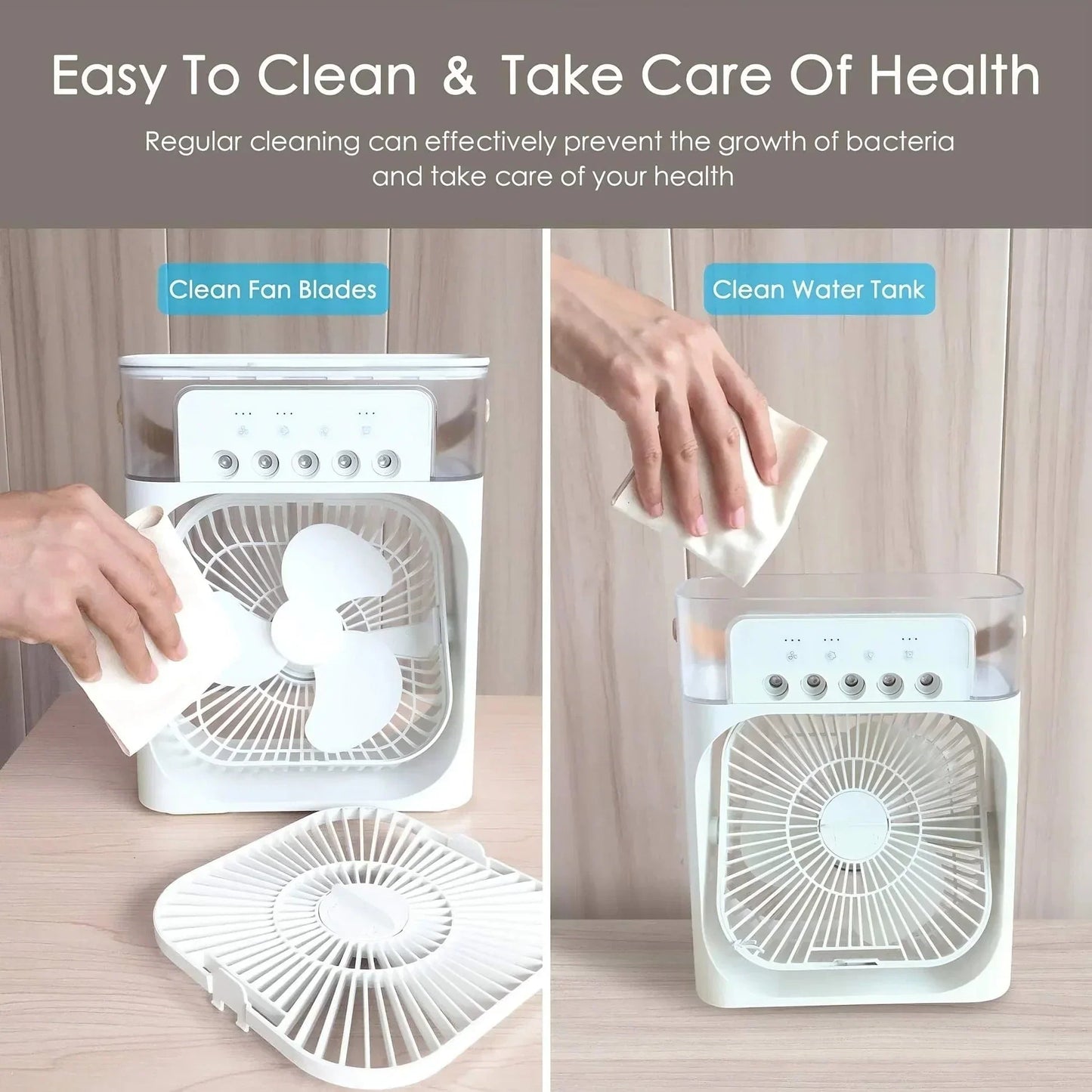 FrostFlow™️- Compact & Powerful Portable Air Cooler ❄️